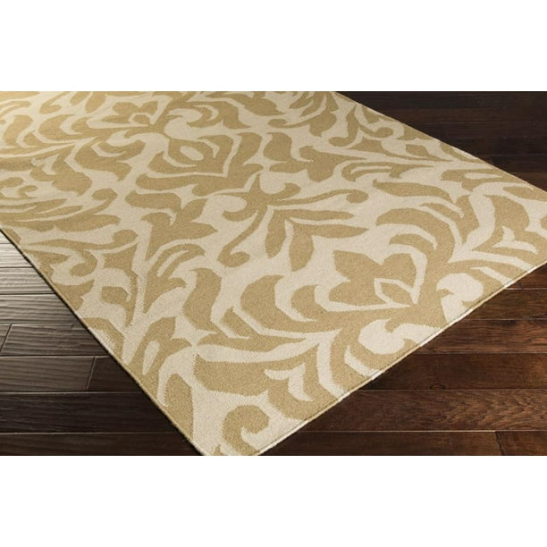 5-Feet 6-Inch by 8-Feet 6-Inch Surya Hand Knotted Traditional Area Rug 5-Feet 6-Inch by 8-Feet 6-Inch Surya Hand Knotted Traditional Area Rug